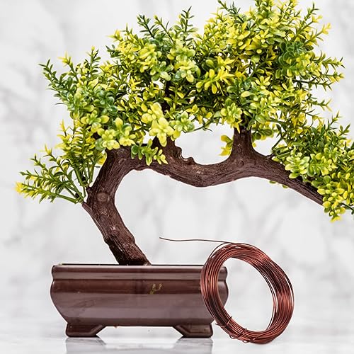 Miniatura 5 de YARNOW Juego de 2 juegos de alambre de aluminio, plantas de metal vegetación, trajes verdes, plantas verdes, marco de metal, kits de bricolaje, kit