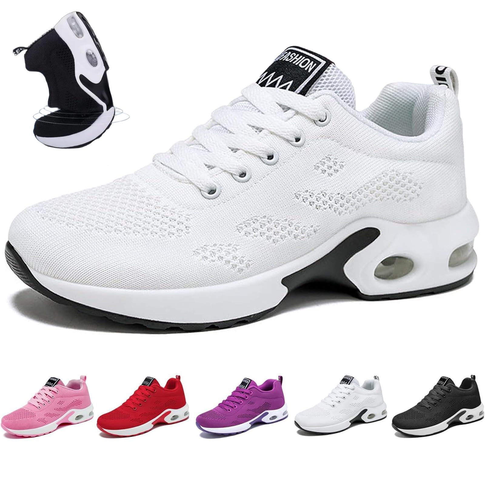 Chaussures ergonomiques pour soulager la douleur, chaussures ergonomiques pour soulager la douleur, chaussures d'entraînement légères et antidérapantes, confortables en cuir pour le fitness