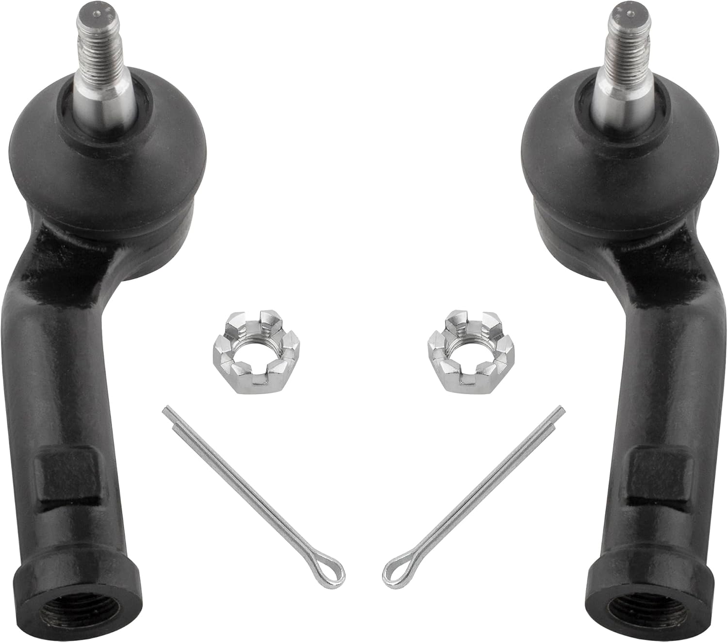 ES800026 ES800025 Front Outer Tie Rod Ends Driver & Passenger Side for Mazda 3 2004-2013 3 Sport 2009-2013 Mazda 5 2006-2010 5 2012-2017