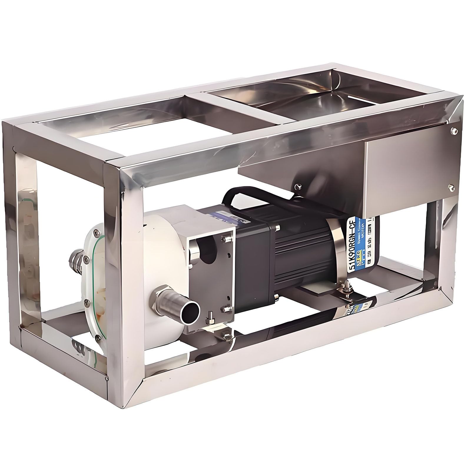 Pompe de Transfert de Miel 10 l/Min, Pompe à Miel Liquide, Pompe à pâte Liquide visqueuse en Acier Inoxydable, équipement de pompage électrique à Engrenages pour fluides Alimentaires 90 W
