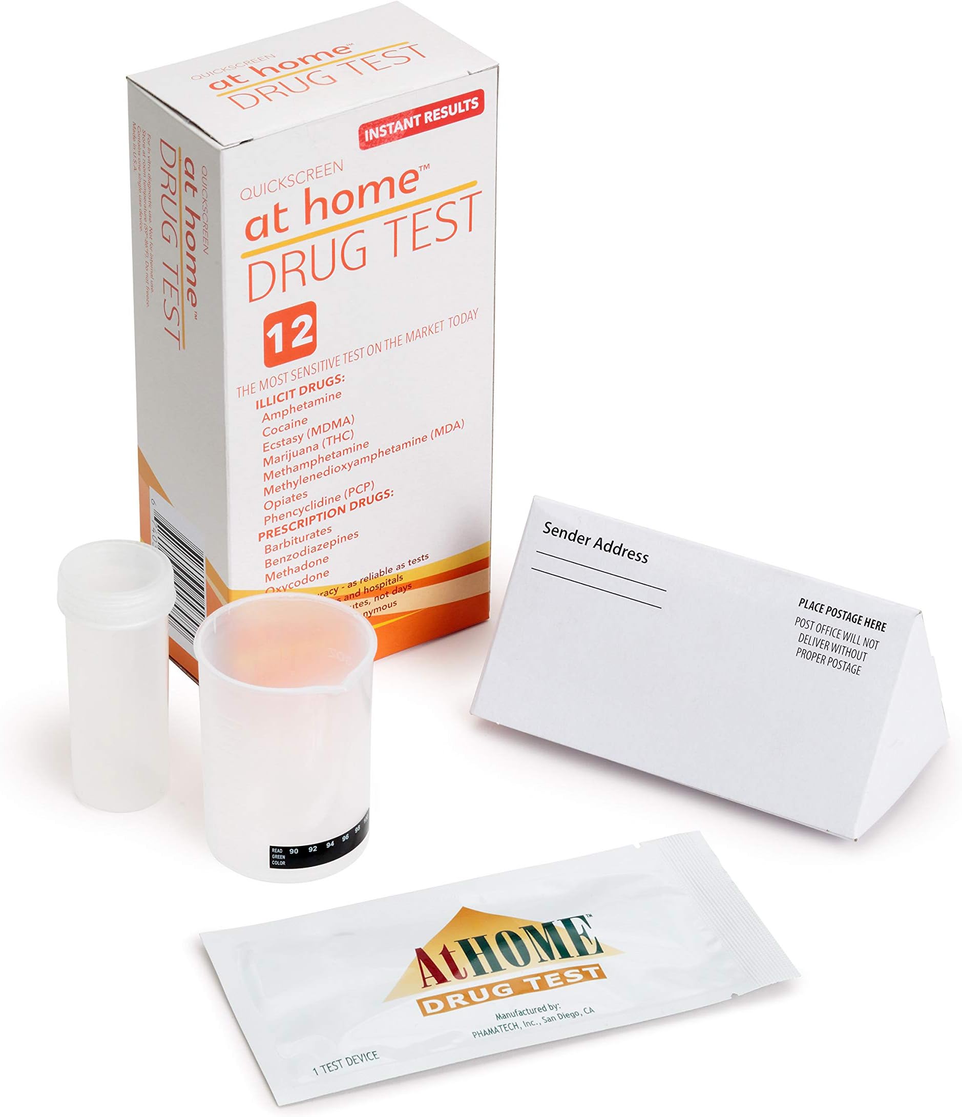 at Home 12 Panel Drug Test 1 ea