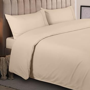 Utopia Bedding 4-Piece Bed Set - 135 Bed (Beige)