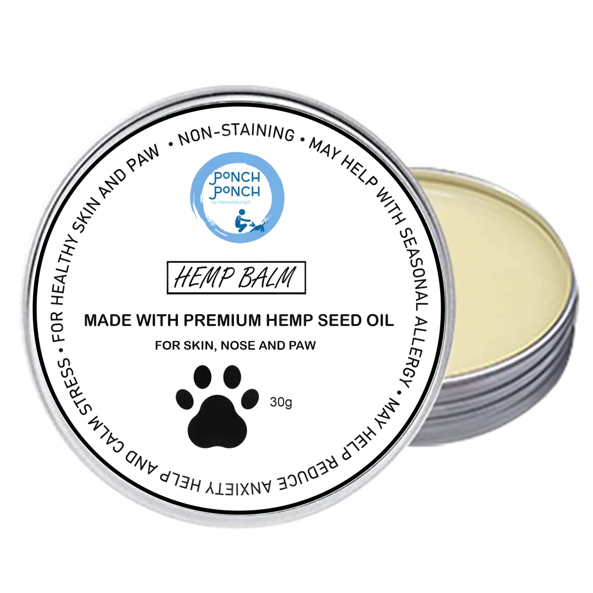 Ponch Ponch Pet Paw Cream and Butter - Soothing and Moisturizing Care for Dogs, Puppies, and Cats | Natural and Safe (B0C8HTK3WV) Amazon Price History, Amazon Price Tracker