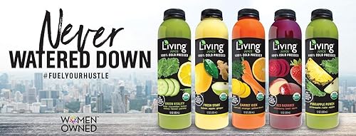 Miniatura 9 de O2 Living Jugo orgánico prensado en frío, sin azúcar ni agua añadida, bebida hecha con frutas y verduras frescas, nutrientes, vitaminas y minerales