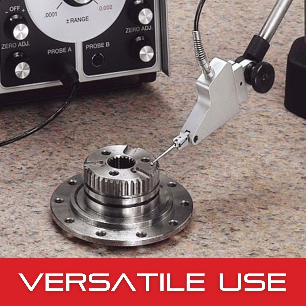 Starrett Carbide Contact for Dial Test Indicators with Swivel Heads - 1-5/16" Length, .032" Ball Diameter - PT23064