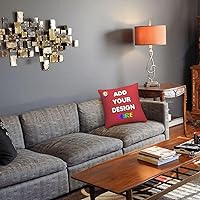 Vista 67 de Funda de almohada personalizada con nombre de texto fotográfico, funda de almohada impresa de dos lados para cumpleaños, Navidad, aniversario