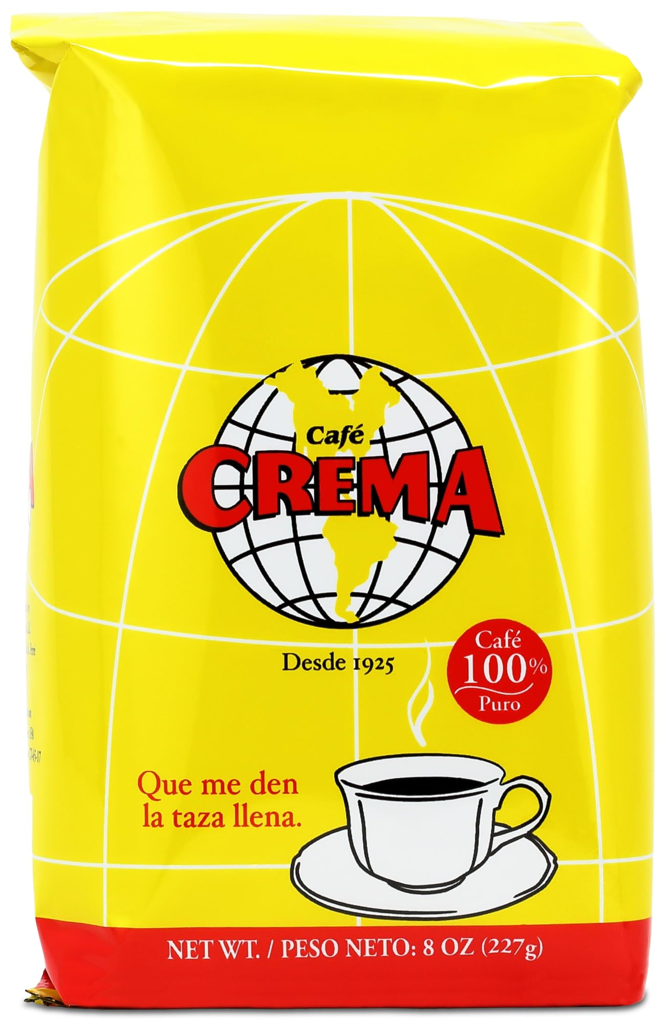 Ground Coffee from Puerto Rico, 8 ounce bag (Pack of 1)