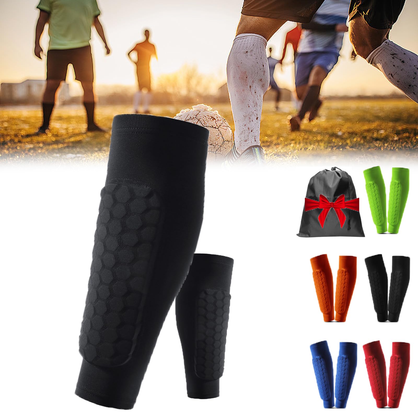 Soccer Shin Guards Kids Sock | Football Shin Guards Socks - 1 Pair