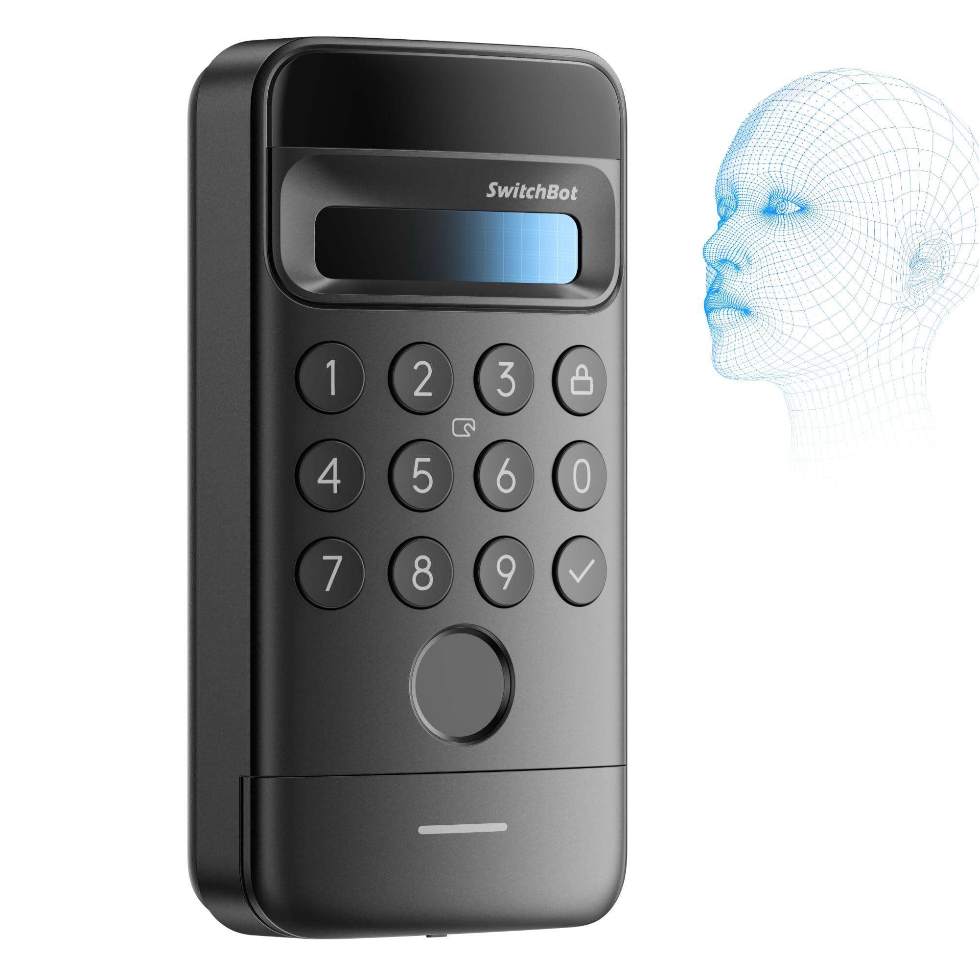 Amazon | SwitchBot 顔認証パッド 指紋認証 暗証番号 スマートロック