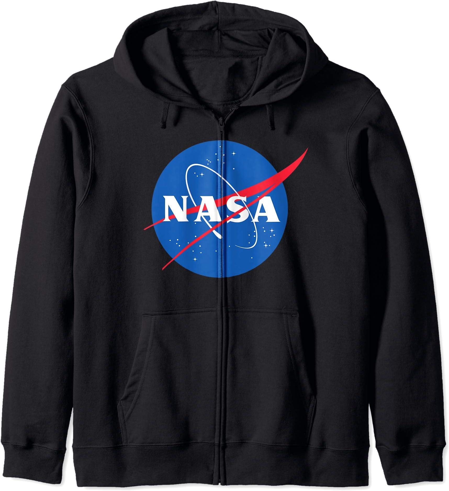 SpaceGeeks NASA Meatball Logo Zip Hoodie