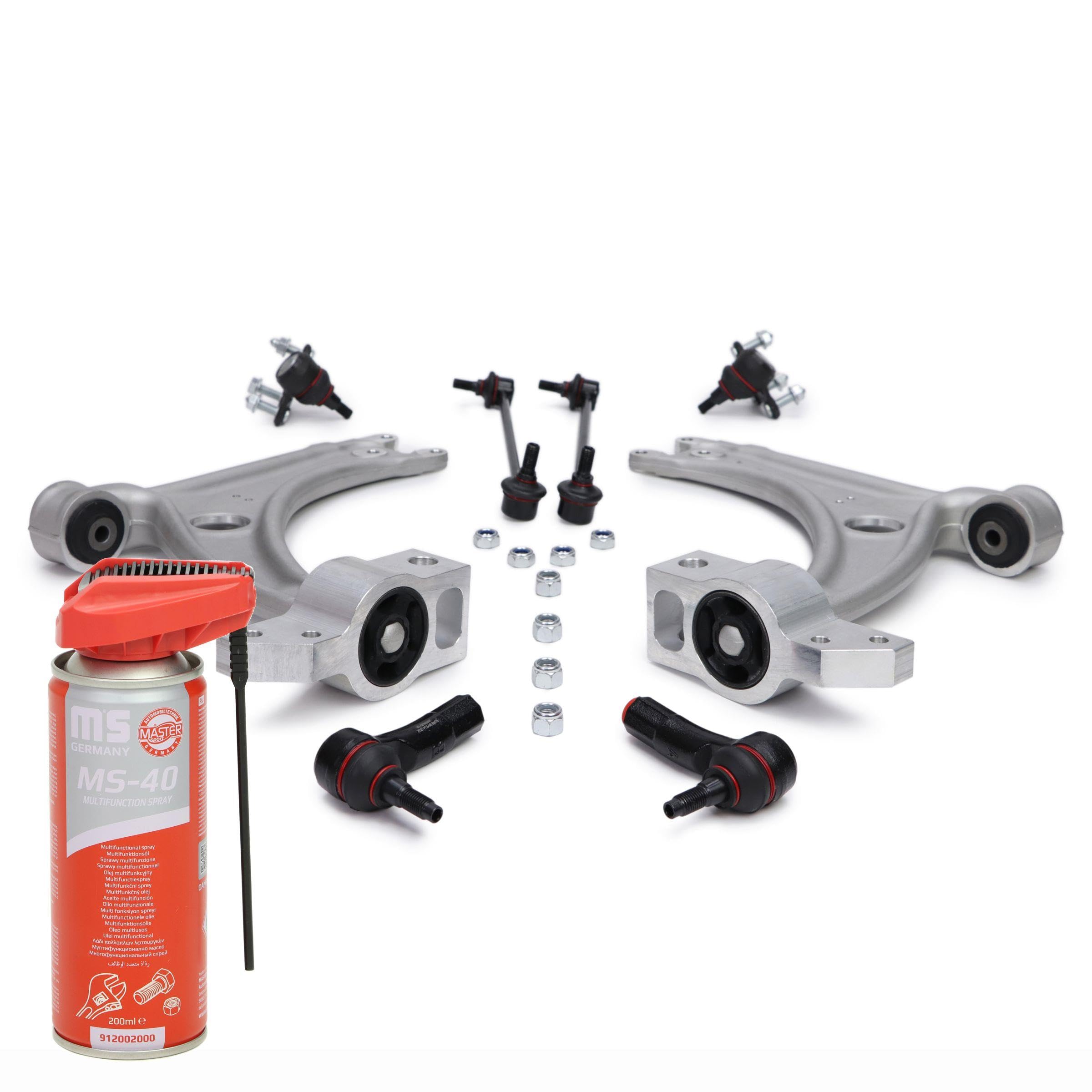 36824-SET-MSP Serie/Kit Kit braccio oscillante Sospensione ruota Anteriore 200ml