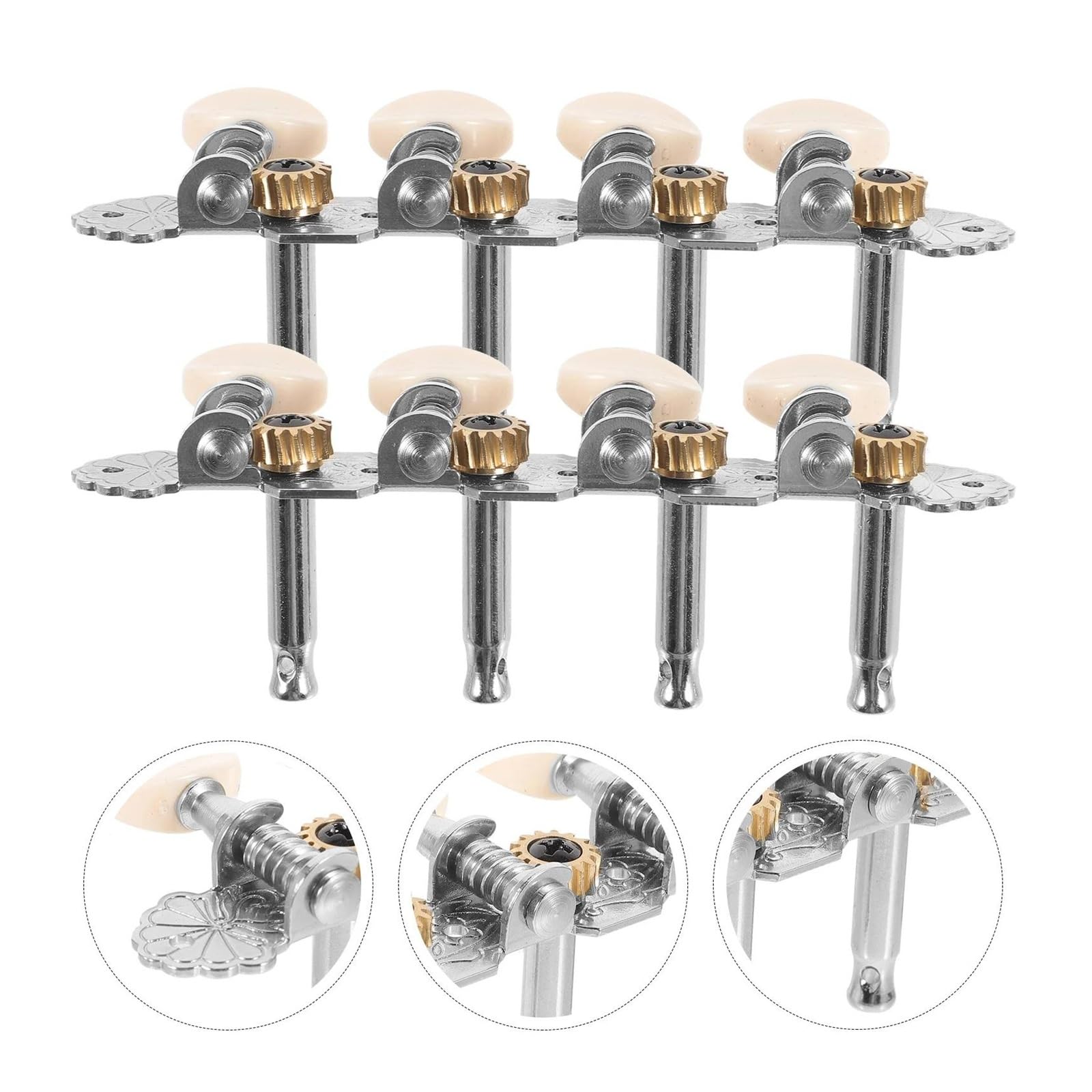 gitarren-stimmwirbel 1Set Akustische Gitarre Tuning Pegs Tuner Werkzeuge Instrument Teile