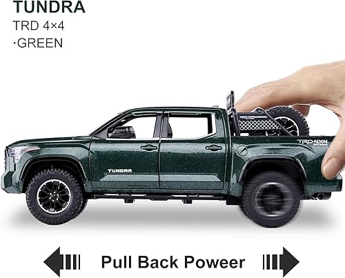 Miniatura 2 de SASBSC Tundra Camiones de Juguete para Niños de 3 4 5 6 7 Años Camiones de Juguete Pickup Todoterreno para Niños de 3-5 Años Camiones de Metal