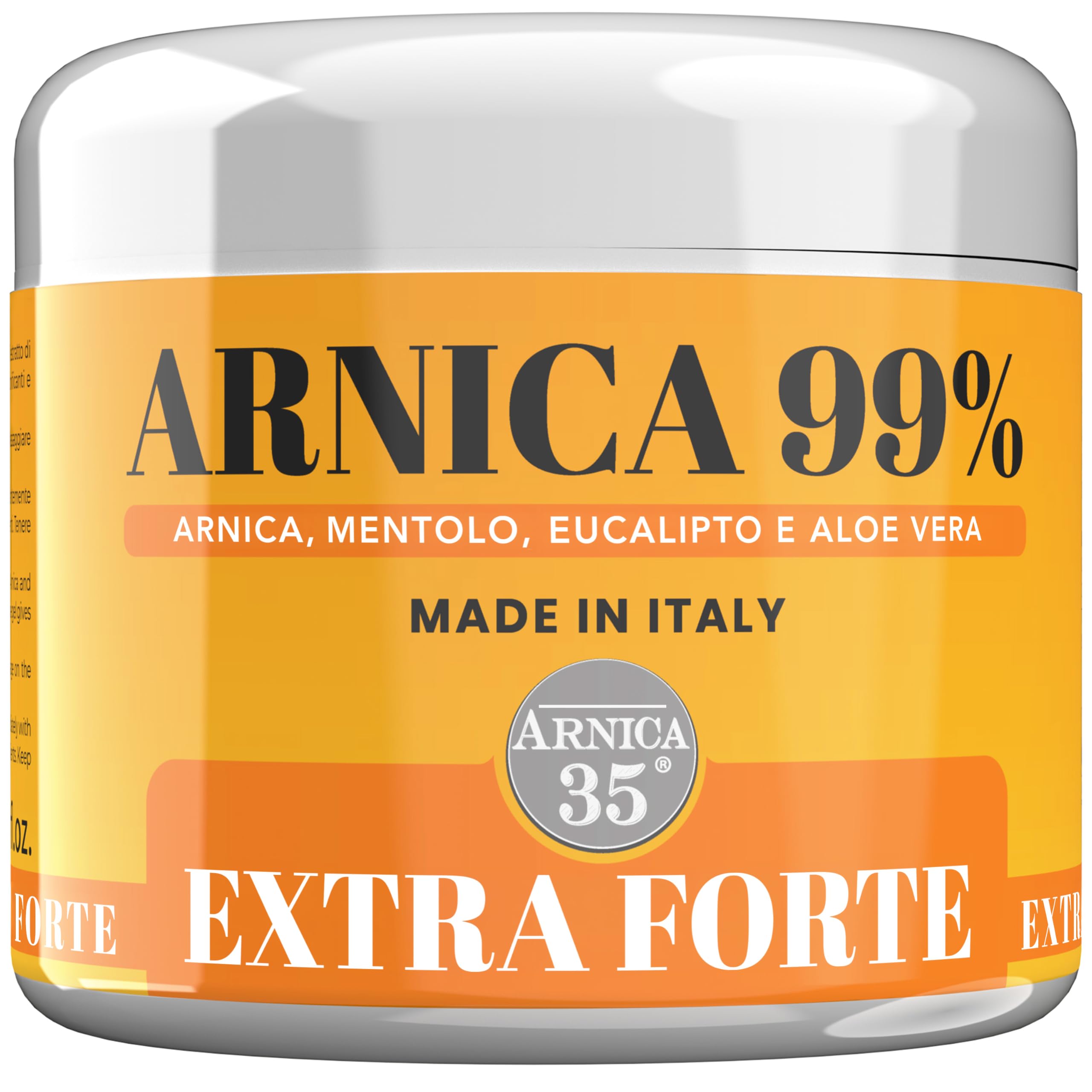 Arnica 35 - Arnica per Cavalli Uso Umano, Gel Extra Forte 99%, 500 ml
