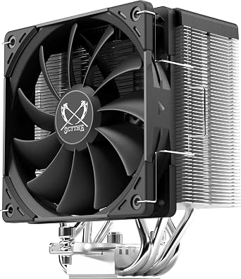 Scythe Kotetsu Mark 3 CPU Air Cooler, 120mm Single Tower, AMD AM5/AM4/Ryzen, Intel LGA 1700/1200/1151 Kotetsu 3, SCKTT-3000