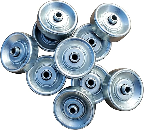 Miniatura 4 de Ruedas transportadoras para patines - Rodillos de monopatín para riel de flujo - Paquete de 50 - Rodamientos de rodillos
