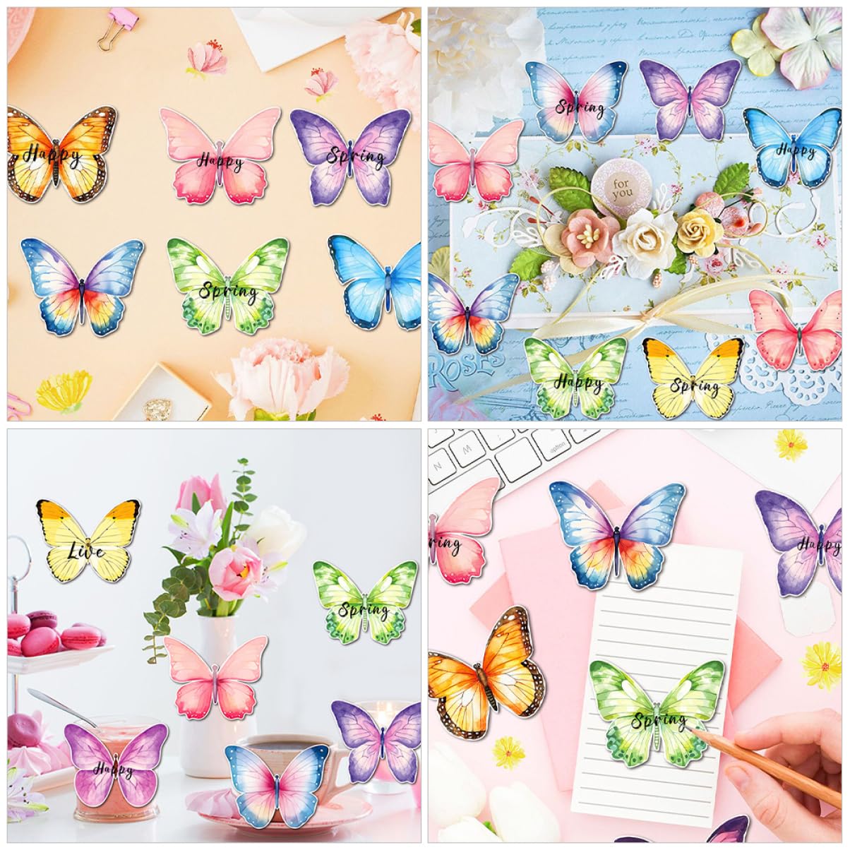 NUOBESTY 60 Unidades De Bloc De Notas De Pegatinas Para Bloc De Notas Pegatinas Útiles Para Notas Blocs De Notas Compactos Accesorios Para Notas Pegatinas Para Notas