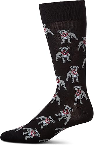 Miniatura 7 de MeMoi American Bully Dog Men's Socks, Rayon Blend Mens Crew Socks, Environmentally Friendly Fabric - Sizes 10-13