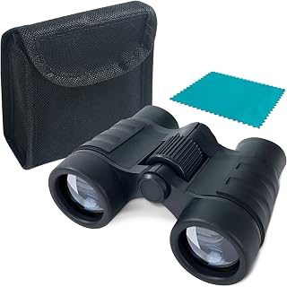 Binoculars for Kids Toys Gifts for Age 3-12 Years Old Boys Girls Kids Telescope Outdoor Toys for Sports and Outside Play Hiking, Bird Watching, Travel, Camping, Birthday Presents (Black)