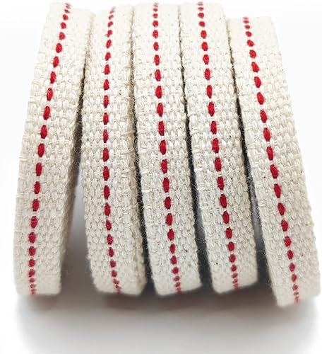 Miniatura 4 de Mechas de queroseno de ancho plano de 38 pulgadas, 0.374in, mechas de queroseno de repuesto para lámparas de aceite, 5 rollos de lámpara vintage,