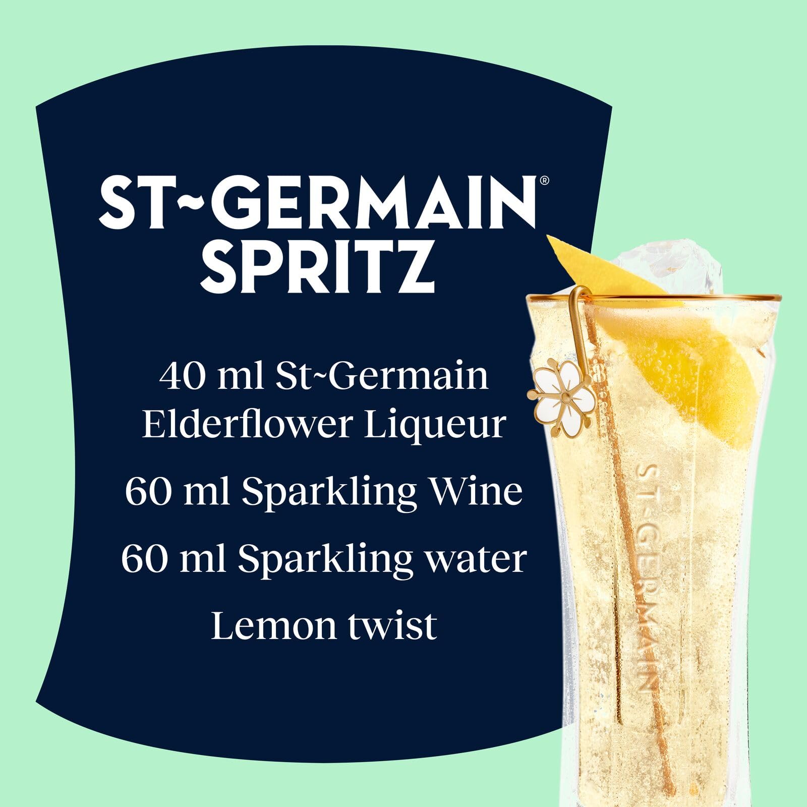​​St-Germain French Artisanal Elderflower Liqueur, 20% vol., 50 cl / 500 ml - For the Light and Bright St-Germain Spritz, Made with Wild Handpicked Elderflowers, Transforms Any Cocktail​ - 5
