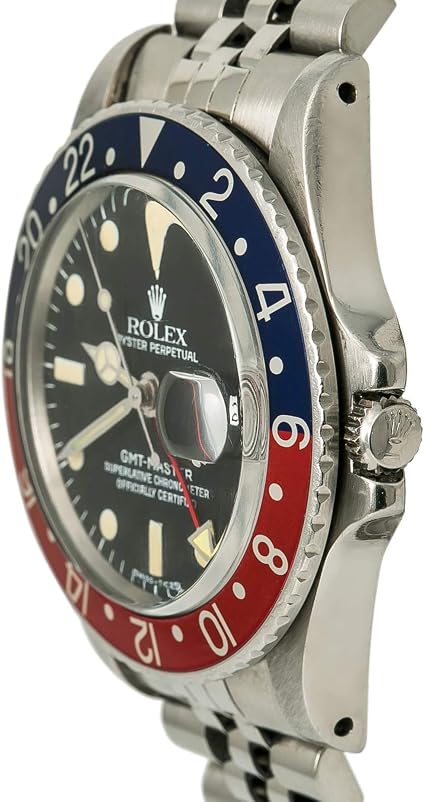 Rolex GMT Master II 1675 - Orologio da uomo a carica automatica : Rolex:  Amazon.it: Orologi