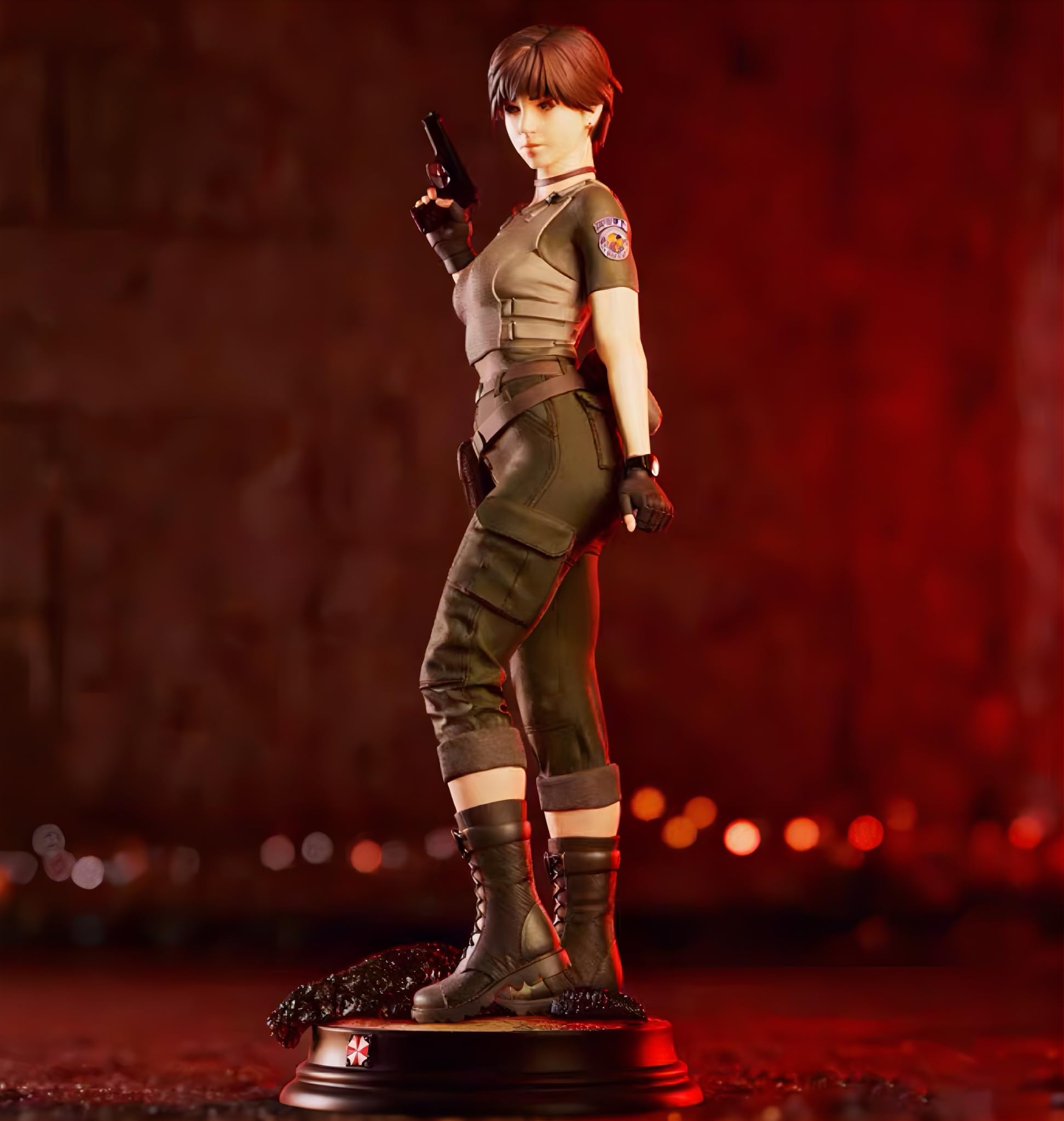 1/4　未塗装 未組立　45CM　フィギュア　ガレージキット　レベッカ Amazon.co.jp: 1/8 1/6 1/4 スケール ガレージキット フィギュア 未