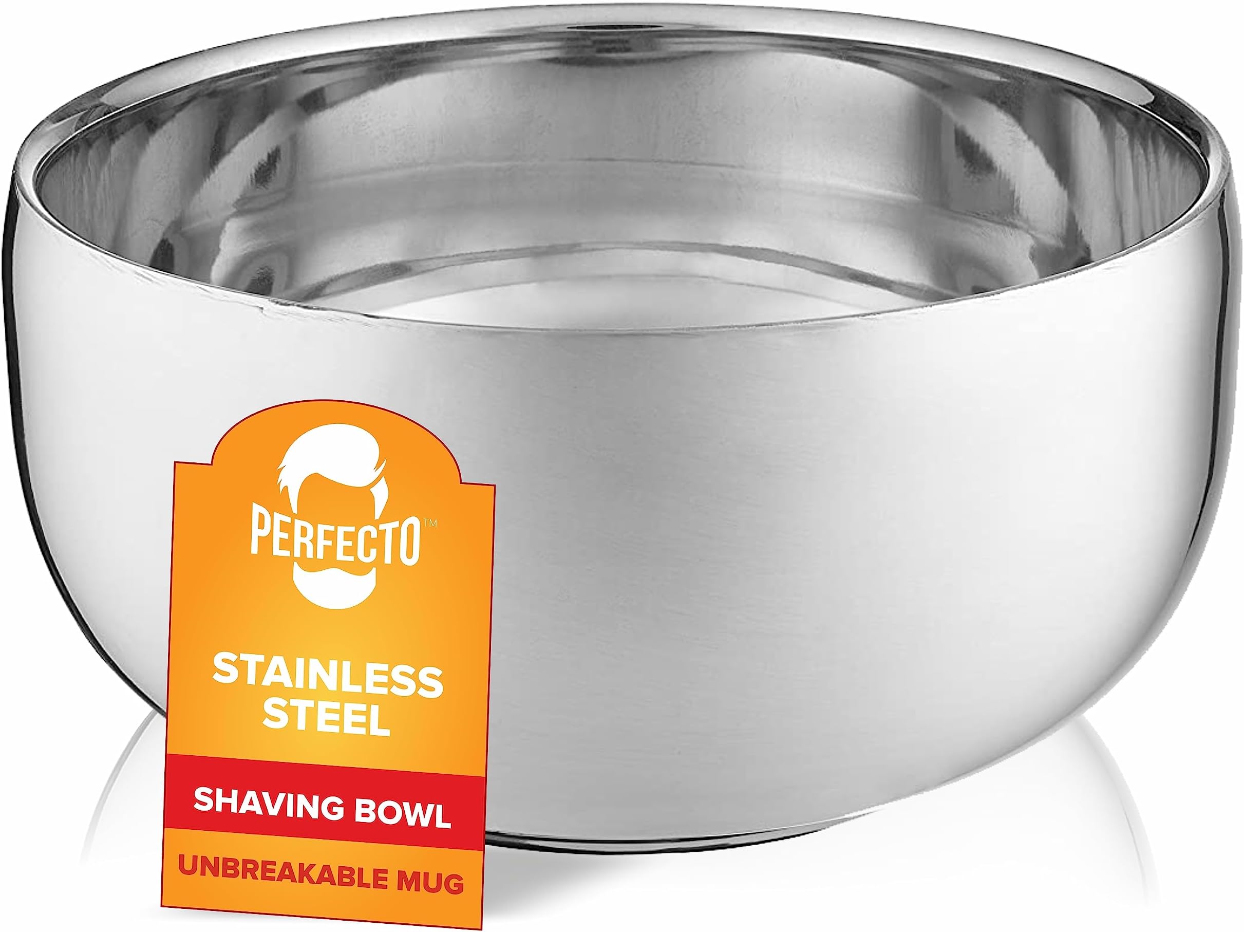 Stainless Steel Shaving Soap Bowl, Stainless Steel Shaving Mug, Shaving Cup, Mug for Shave Cream & Soap - Unbreakable Shaving Cup, Barbers Accessories For Your Wet Shaving Kit