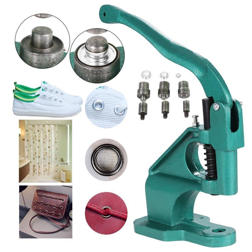 Buy Hand Press Grommet Machine, Heavy Duty 3 Die (6mm/10mm/12mm