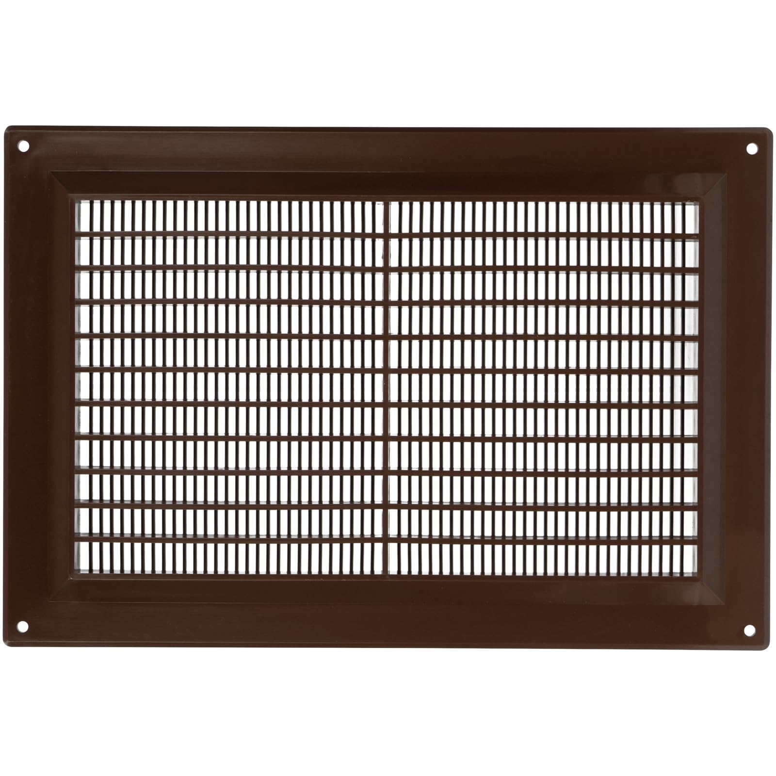 Vent Systems 250 x 170 mm / 10" x 7" Inch Brown Rectangular Plastic Air Vent Cover