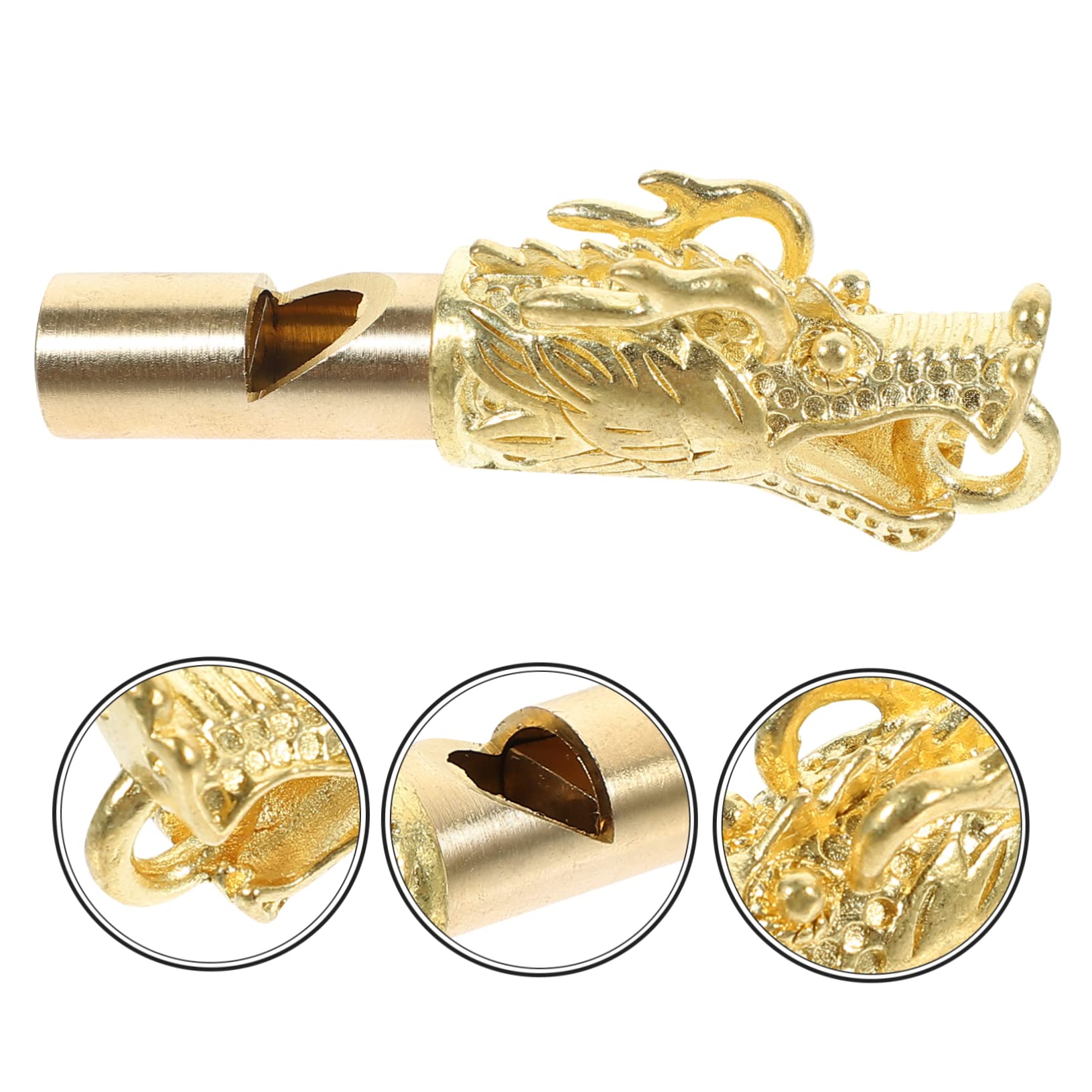 KESYOO 4pcs Portable Whistle Outdoor Ornaments Delicate Camping Whistle Outdoor Whistle Safety Whistle Decorative Camping Whistle Portable Camping Whistle Camping Supply Brass