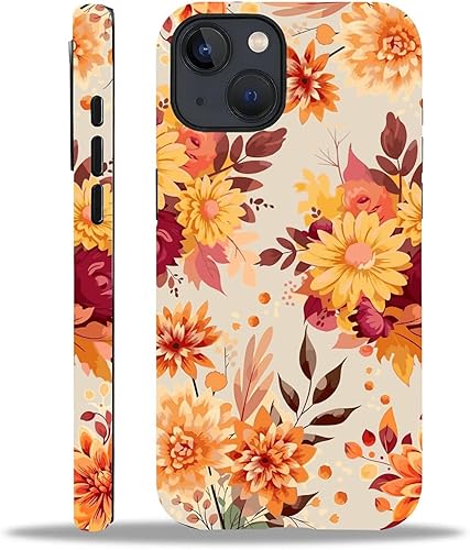 Miniatura 62 de Funda para iPhone 11 Pro Max, flores rojas coloridas 2 en 1, carcasa rígida + silicona, a prueba de golpes, protección contra caídas compatible con
