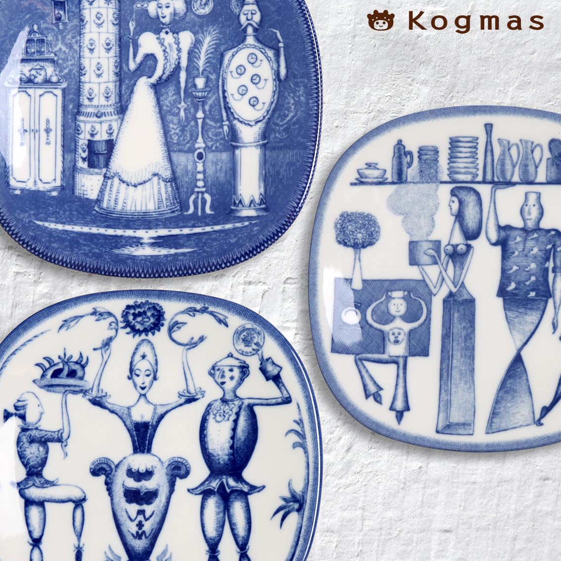 /ロールストランド クリスマスイヤープレート 1980 ロールストランド Rorstrand 1980年 飾り皿 クリスマスプレート ニルス