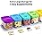 Daviky Pill Organizer, Large Daily Pill Organizer, XL Pill Box 2 Times a Day, Extra Large Weekly Pill Organizer Twice a Day, Pill Cases Organizers 7 Day AM PM, Large Pill Box Pill Holder