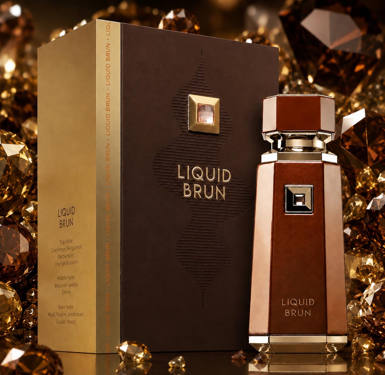 Liquid Brun fragranza unisex da 100 ml + campioncino in omaggio da borsetta da 5 ml