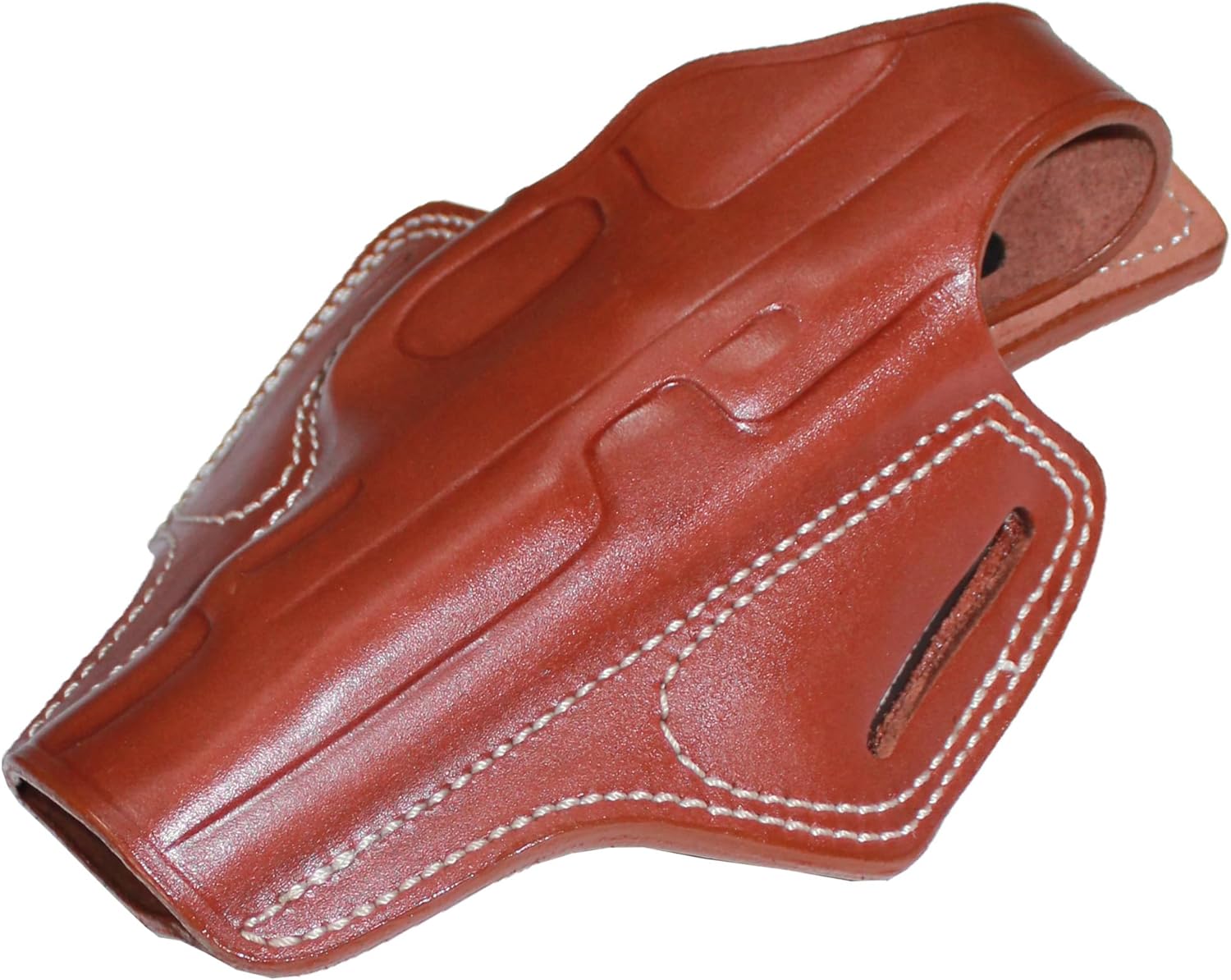 YT HOBBY Handmade Leather OWB Carry Two Slot Thumb Break Gun Holster for CZ 75, 75 B, 75 BD, 75 DAO