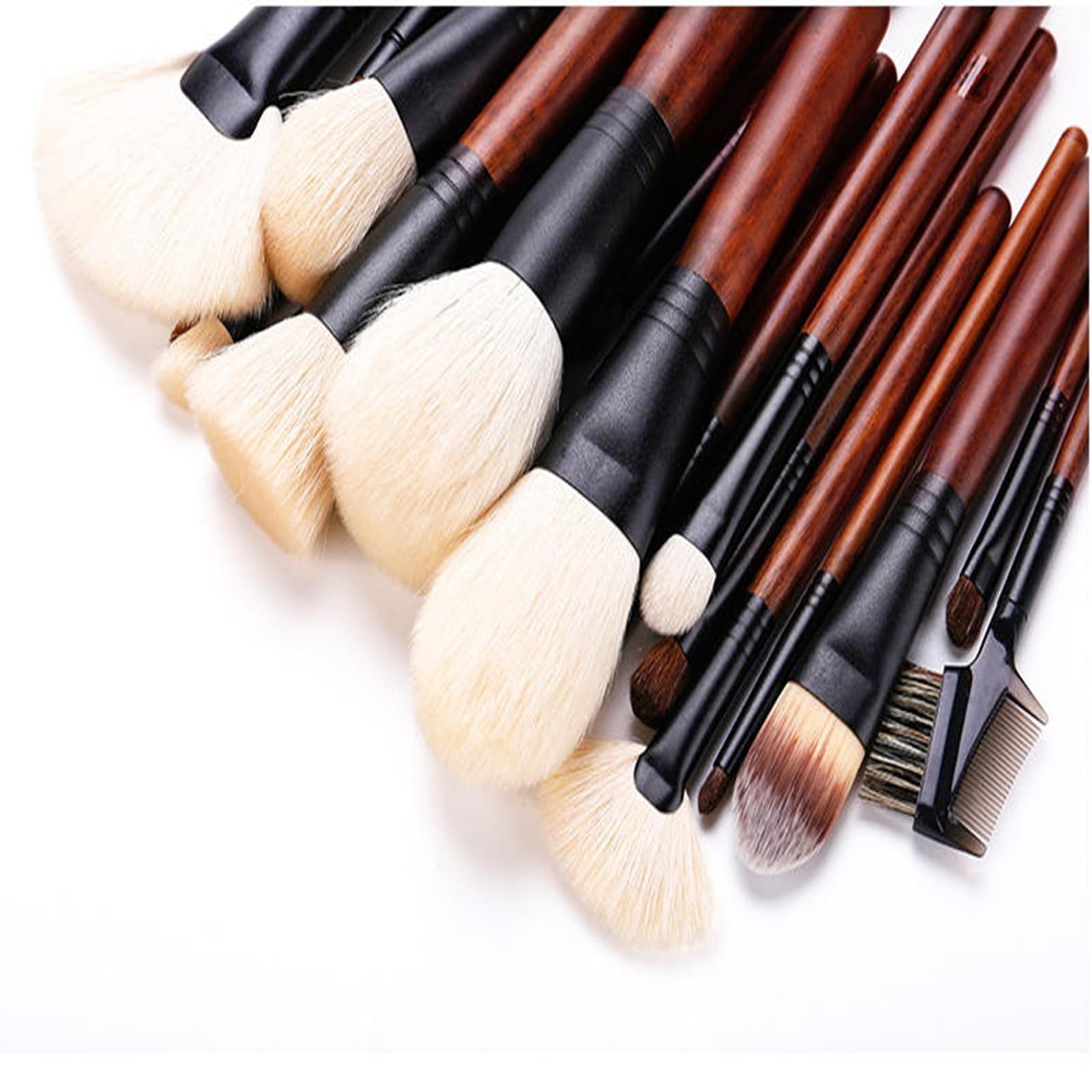 Make-up Pinsel Set 26-tlg. Make-up-Pinsel, komplettes Paket aus weichem Haar, Puder, Lidschatten Professional