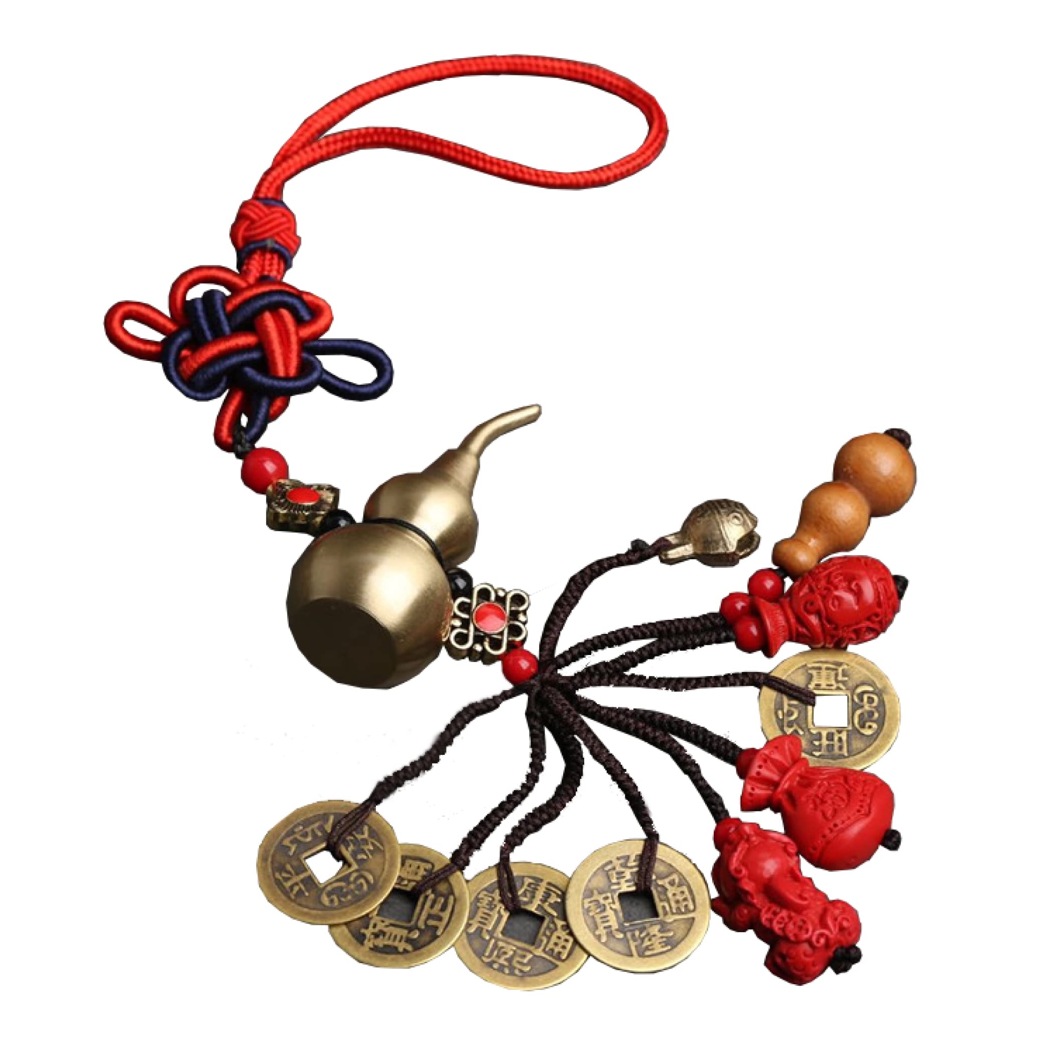 Amazon.co.jp: Felimoa 開運グッズ 五帝銭 瓢箪 金運アップ 厄除け