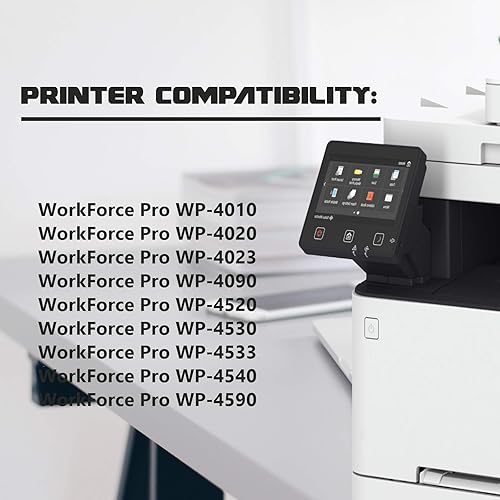 Miniatura 2 de INK4WORK Cartucho de tinta remanufacturado de repuesto para Epson 676XL T676XL 676 XL para uso con Workforce Pro WP-4010 WP-4020 WP-4023 WP-4090