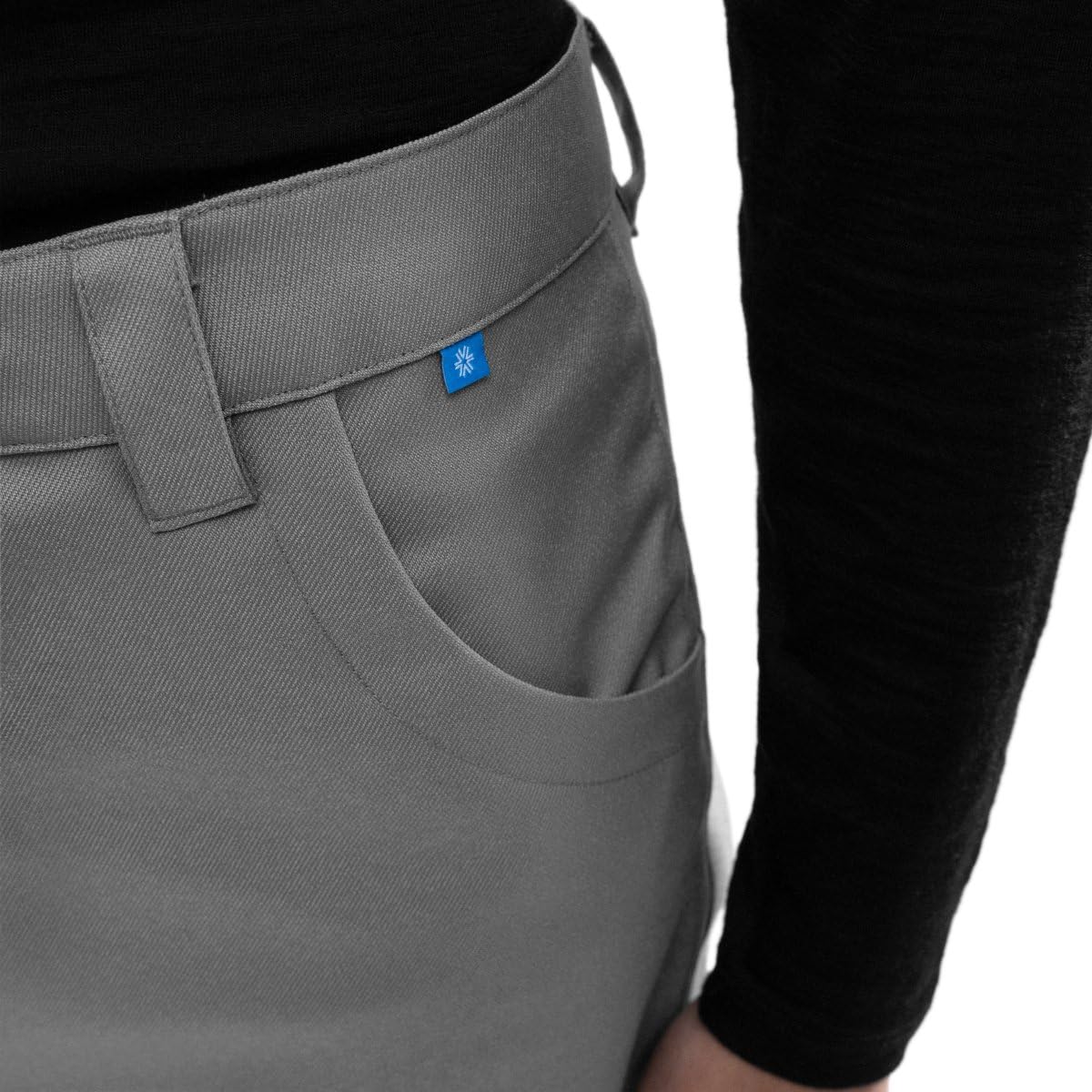 SIROKO Pantalón de Nieve Hardshell esquí y Nieve P2 Portes Gris