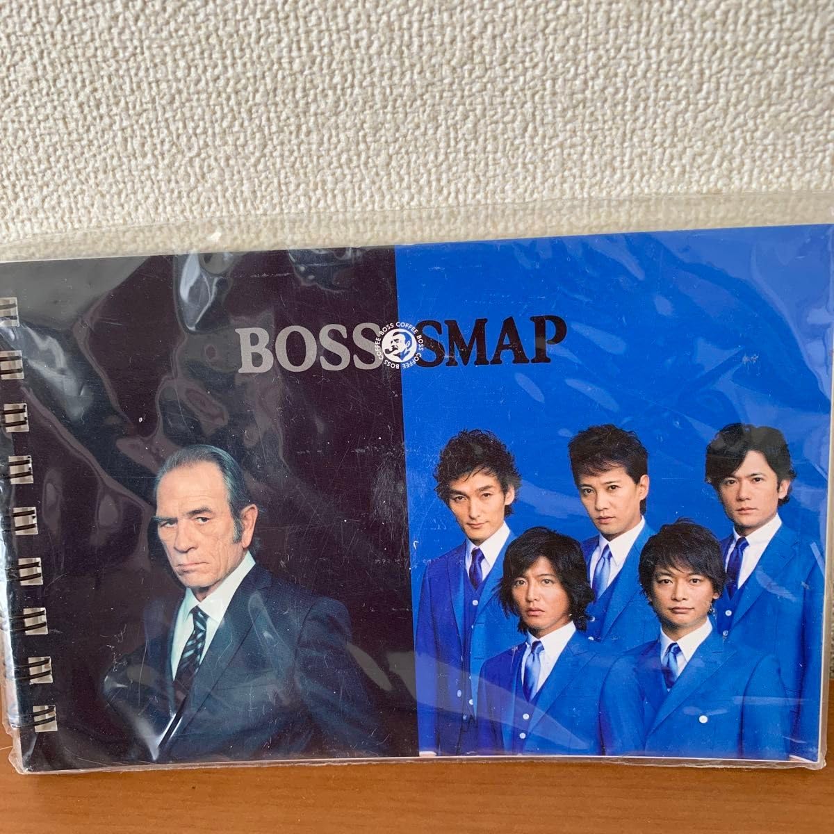 Amazon.co.jp: SMAP X BOSS コラボ リングメモ帳 2冊セット 木村拓哉 
