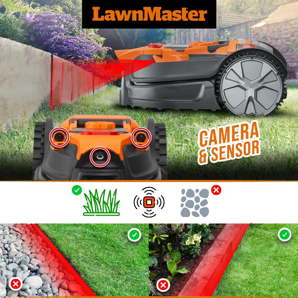 Robot Tondeuse Autonome 24V sans Fil périmétrique - Le Robot Le Plus Simple du marché — vue 3