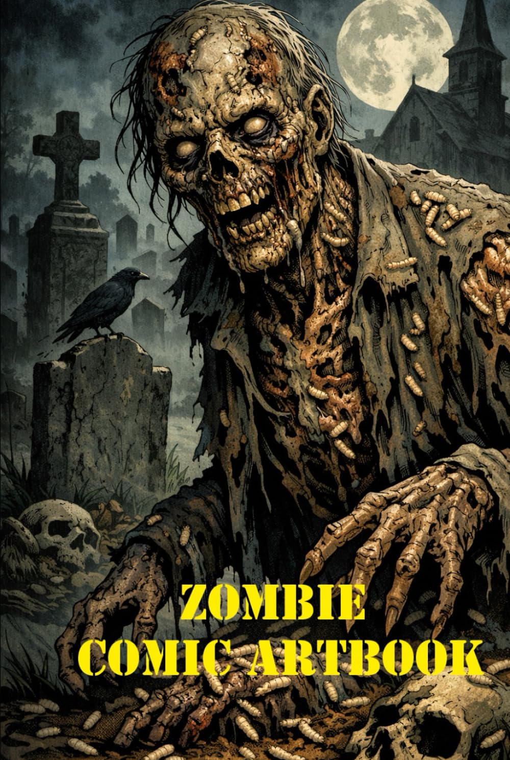 Zombie Comic artbook livre illustration horreur bande dessinée apocalypse zombie