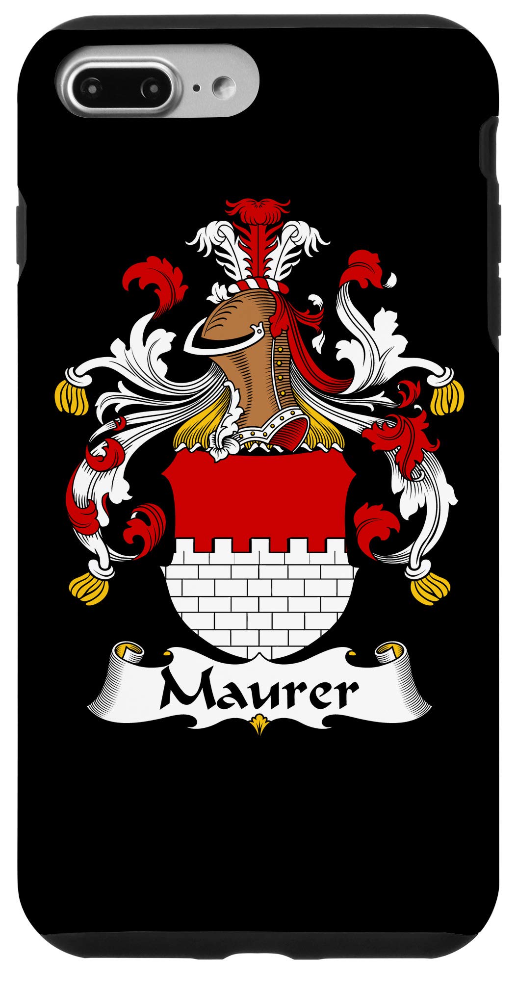iPhone 7 Plus/8 Plus Maurer Coat of Arms - Family Crest Case