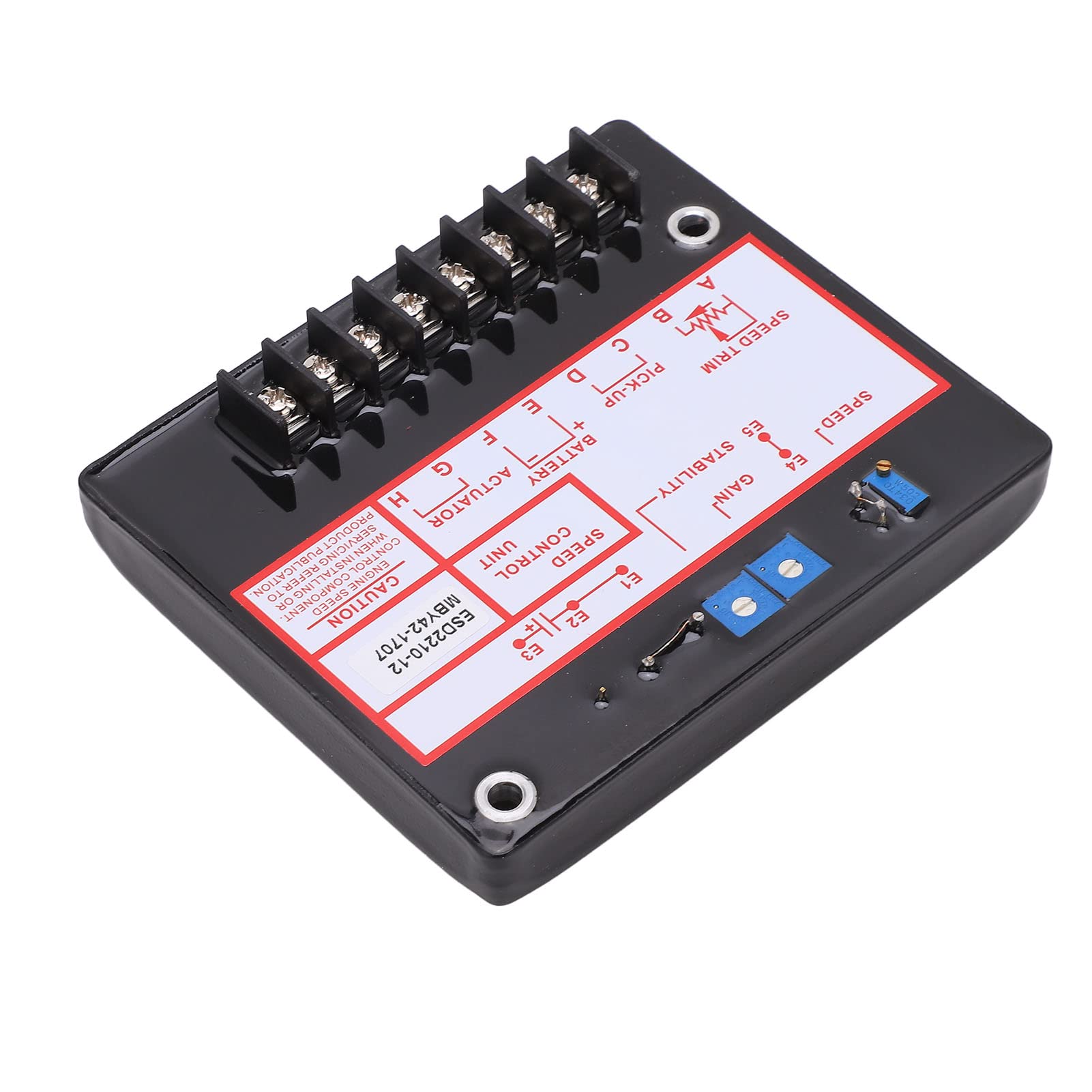 AUNMAS Controlador de Velocidad del Generador ESD2210 Electrónico 12-24V 4A