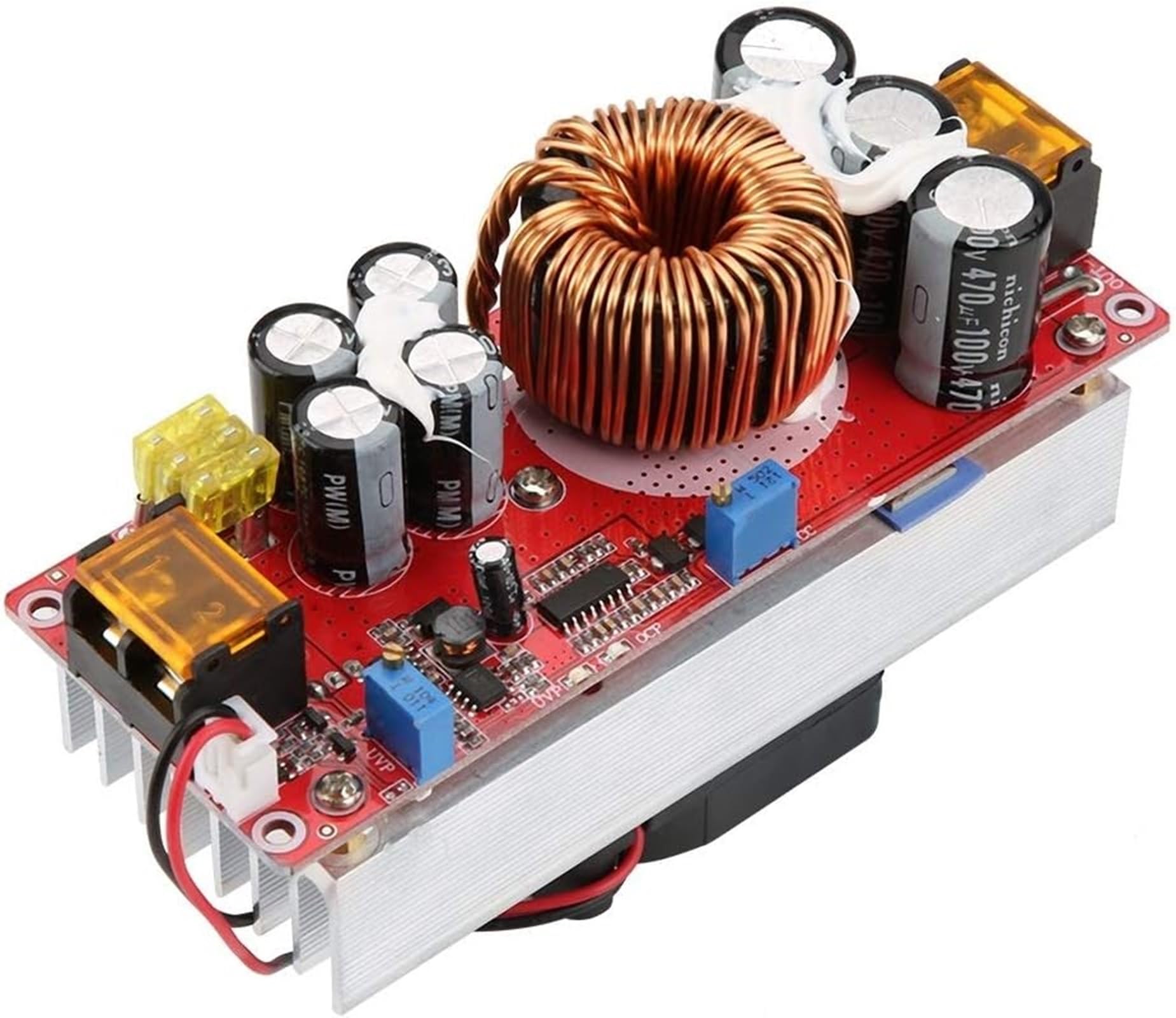 KSTE DC-DC 10-60V a 12-97V 1500W 30A Tensione Step Up convertitore Boost CC CV modulo di Alimentazione