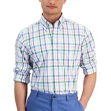 Club Room Mens Performance Button Down Dress Shirt