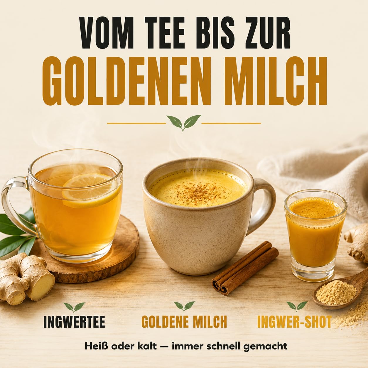 GiDeli Ingwerpulver 3x5kg - Naturrein Ohne Künstliche Zusätze - Fein Gemahlen für Tee - Ingwer Shots - Smoothies und Asiatische Gerichte - Schonend Verarbeitet - Vegan