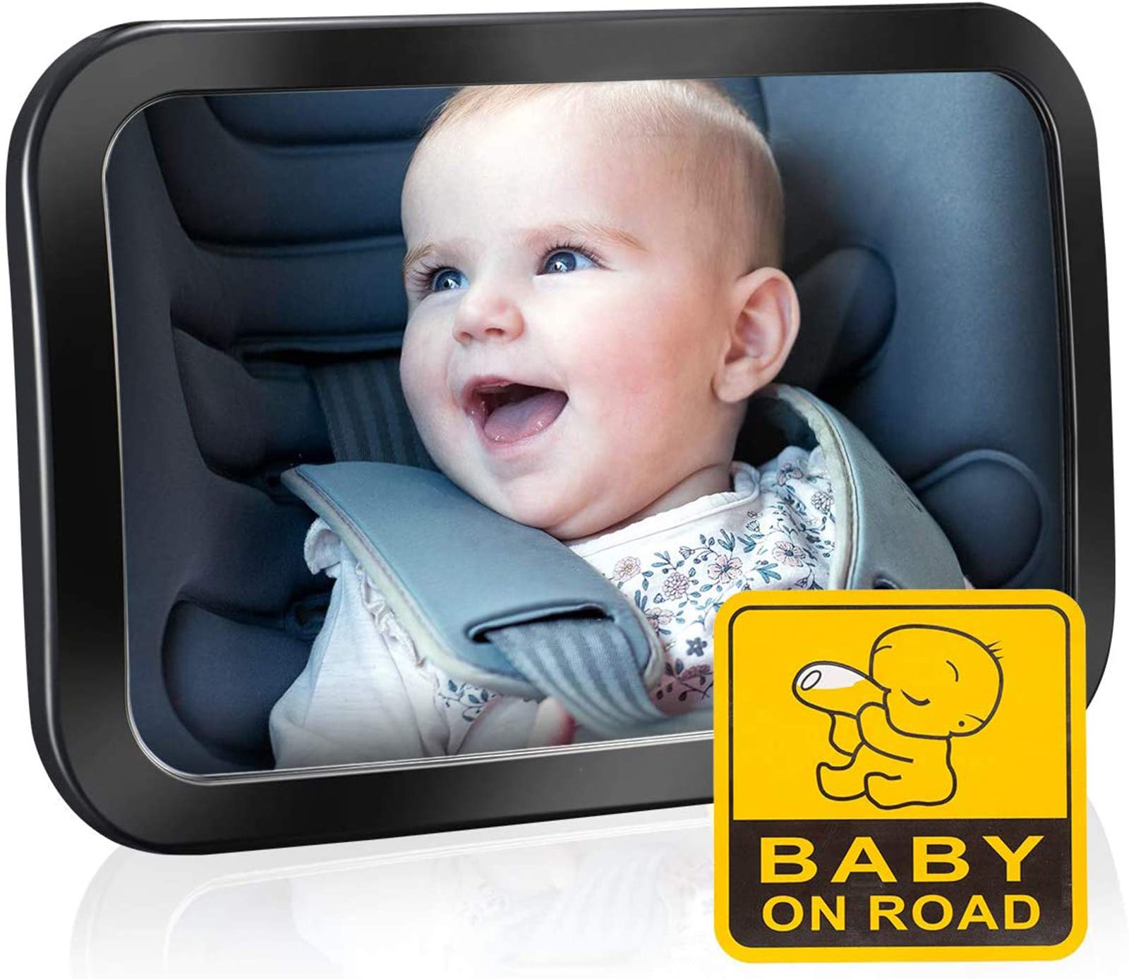 Buy Baby Car Mirror for Back Seat, OMORC (Upgraded Version) Rear View