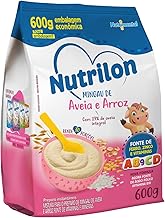 Nutrilon Mingau de Aveia e Arroz 600g - Com 39% de Aveia Integral, Fonte de Ferro, Zinco e Vitaminas